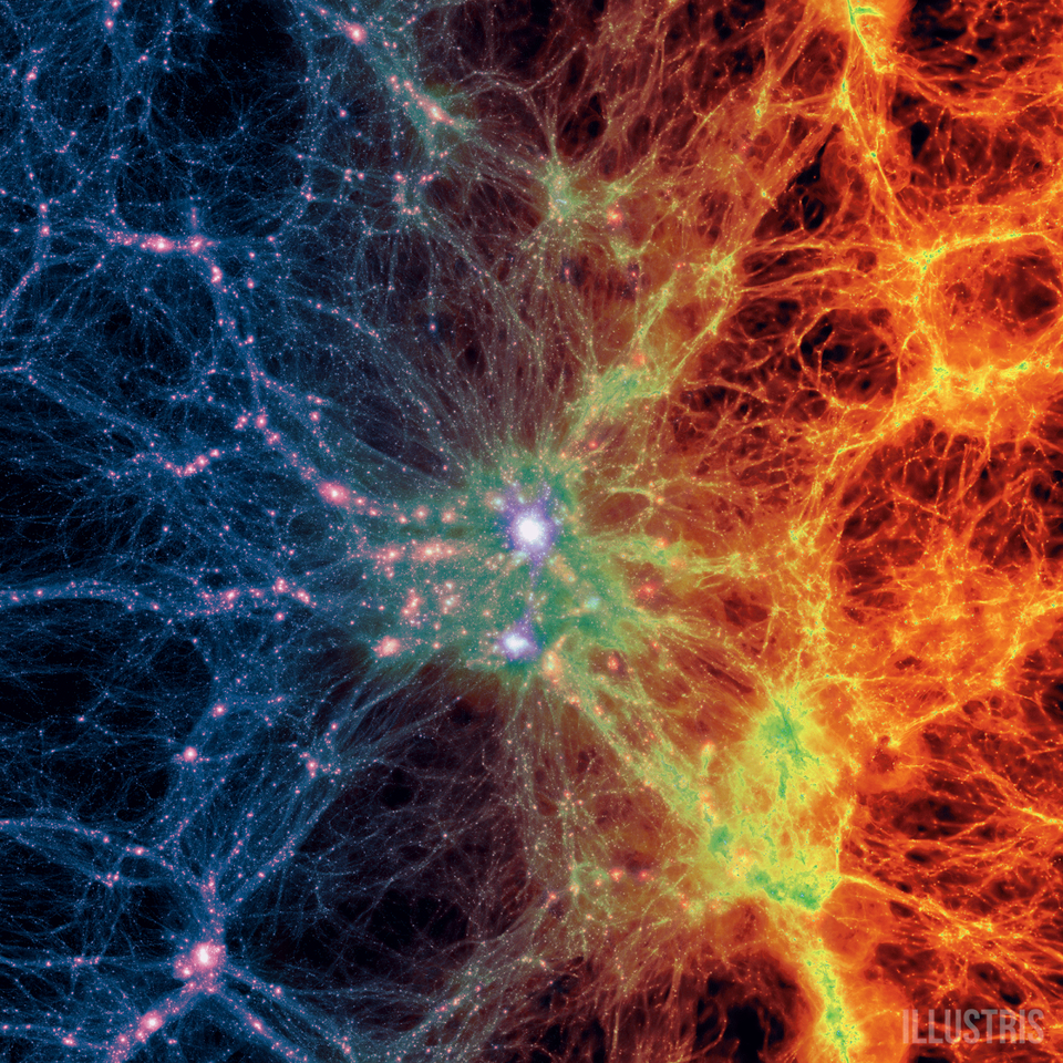 Слияние нейтронных звёзд поставило крест на альтернативах тёмной материи и тёмной энергии