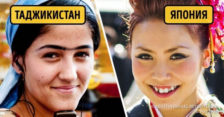 10 странных вещей, которые считаются привлекательными в разных странах