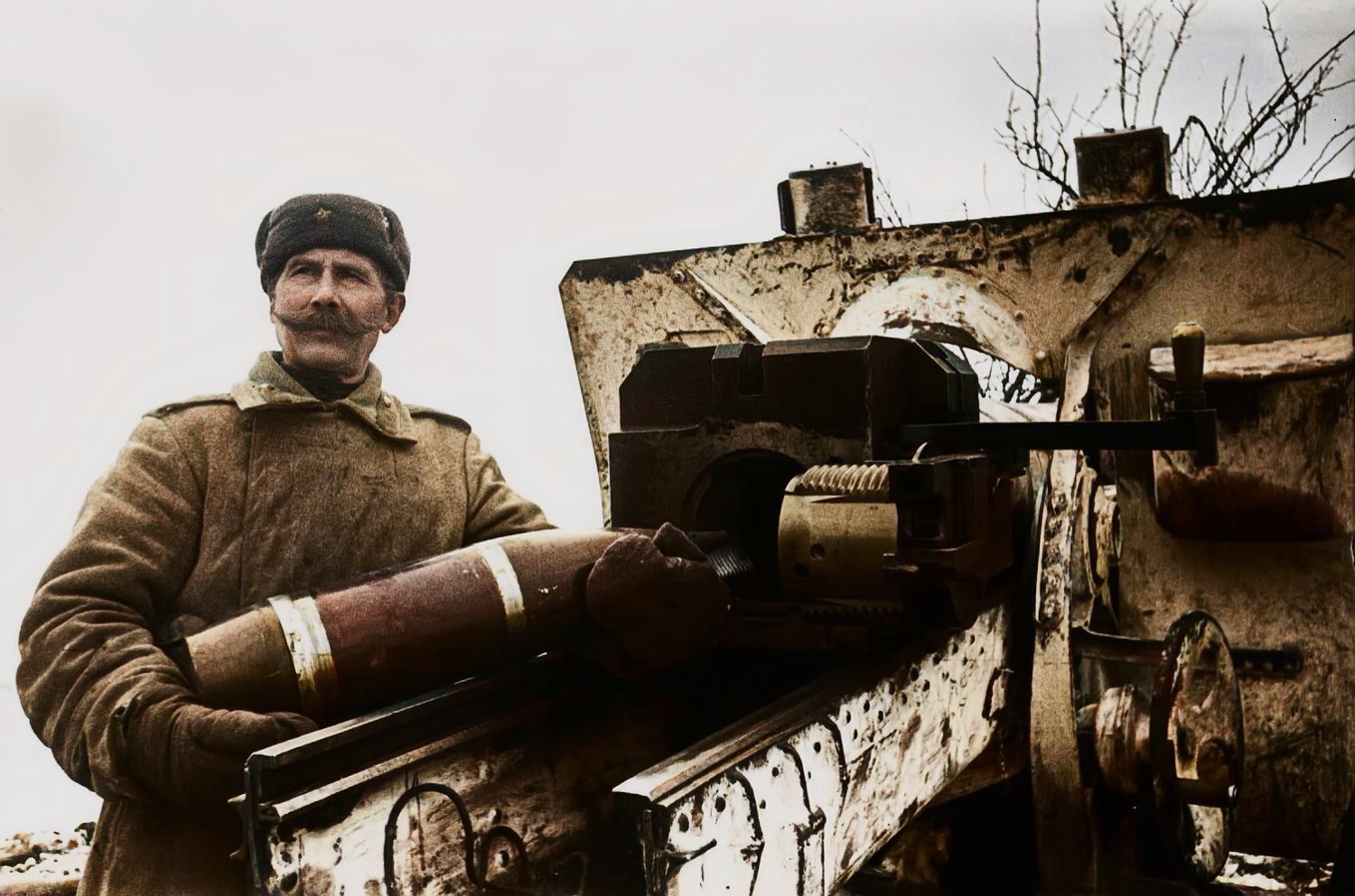 Люди фронта или герои Великой Отечественной войны. Исторические фотографии в цвете. история