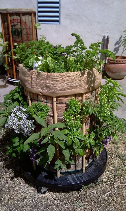 Чудесные идеи из мешковины, которые идеально подходят для растений декор,для дома и дачи,идеи и вдохновение