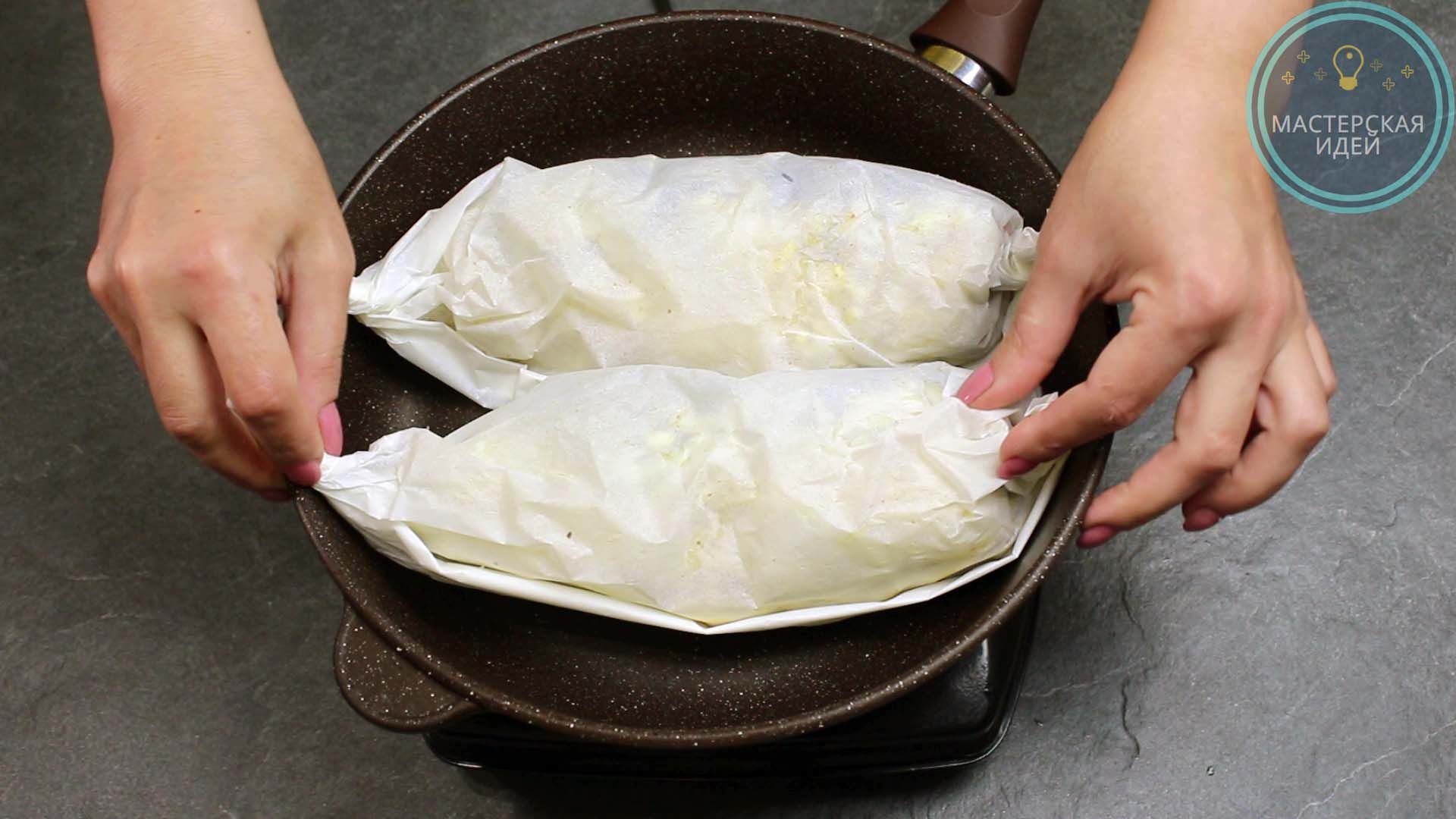 Скумбрия в пергаменте на сковороде без масла: получается вкусная, нежная рыба и кухню проветривать не надо кулинарные хитрости,рыбные блюда