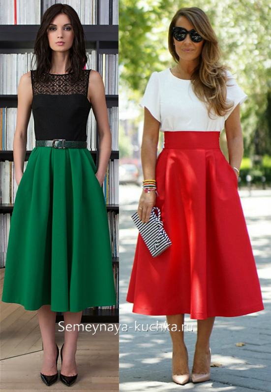 юбки для офиса женские
