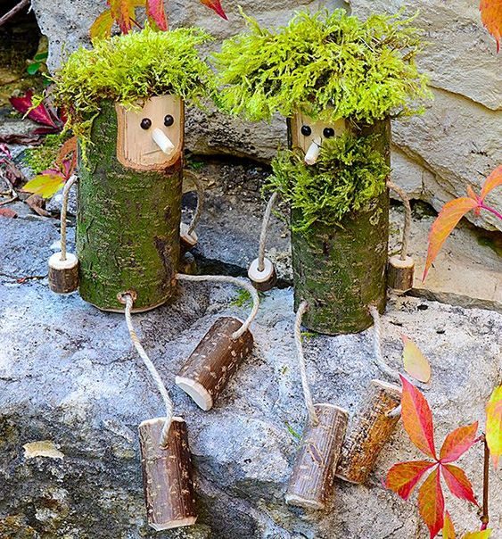 Оригинальные поделки из даров осени домашний очаг,рукоделие,своими руками