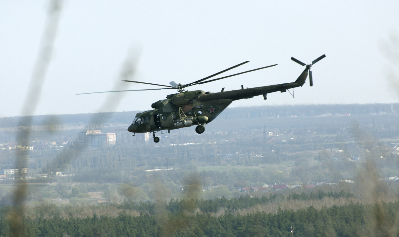 Неизвестные пытались поджечь вертолёт Ми-8 на самарском аэродроме 