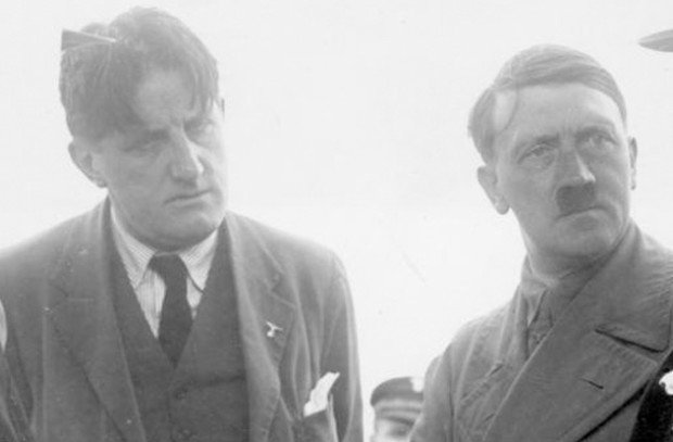 Эрнст Ханфштенгль и Адольф Гитлер