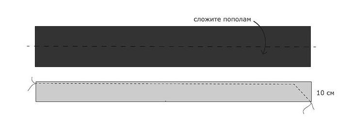 Фартук с широким поясом без выкройки: мастер-класс женские хобби