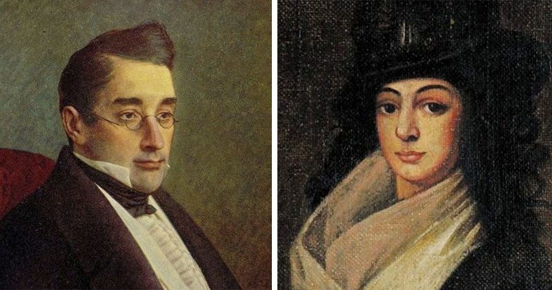 История «Черной розы»: овдовев в 16 лет, жена Грибоедова держала траур всю жизнь
