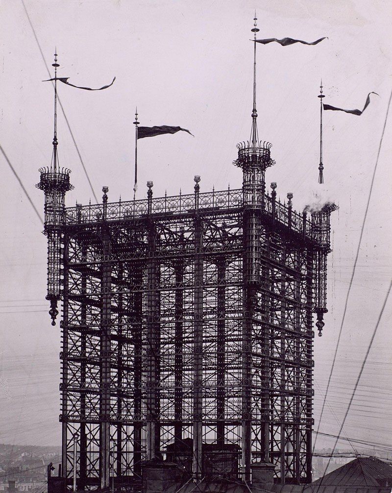 Телефонная связь прошлого века. Стокгольмская башня связи история, связь, телефония