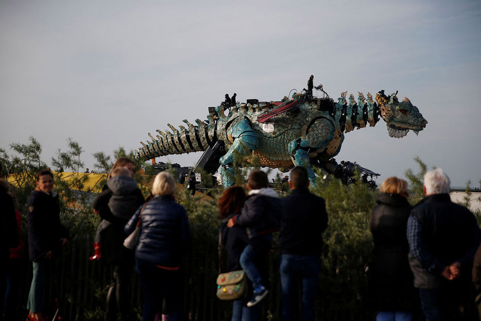 Театр La Machine, или дракон во Франции Европа,Путешествия,фото