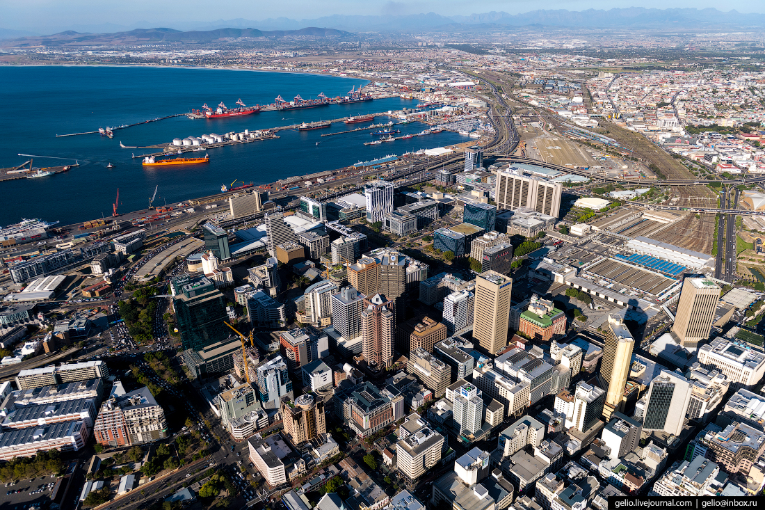 Кейптаун : самый красивый город Африки с высоты Африка,Кейптаун,путешествия,фоторепортаж