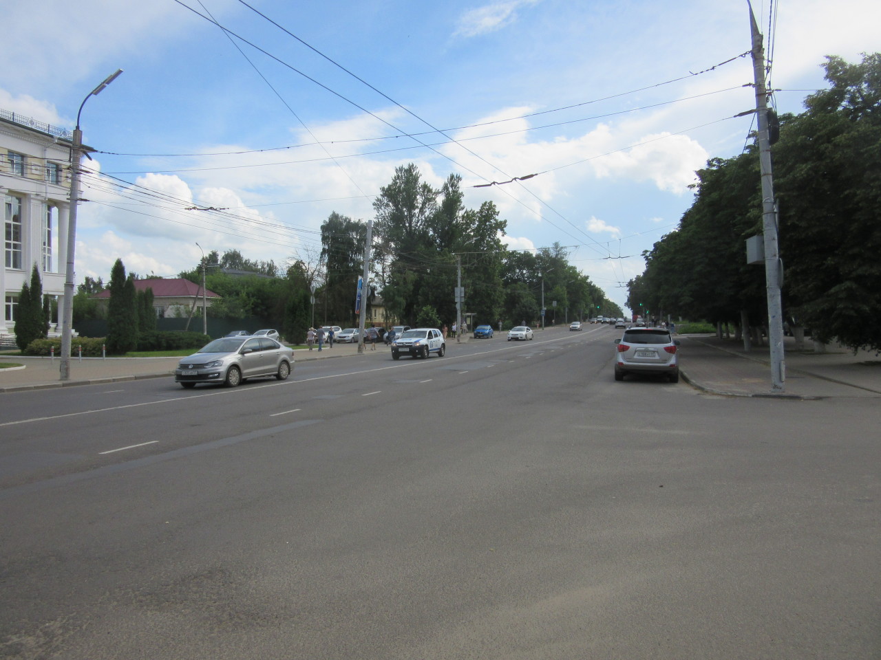 Орёл. Чуть более ста лет...Прогулка 10 (часть 2) парка, парке, города, городской, театр, здание, Горького, кустарники, городского, деревьев, много, площадь, очень, общественности, кустарников, деревья, неоднократно, назад, аттракционы, большой