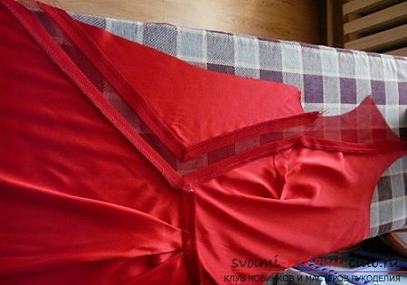 Шьём платье в пол своими руками. Фото №29