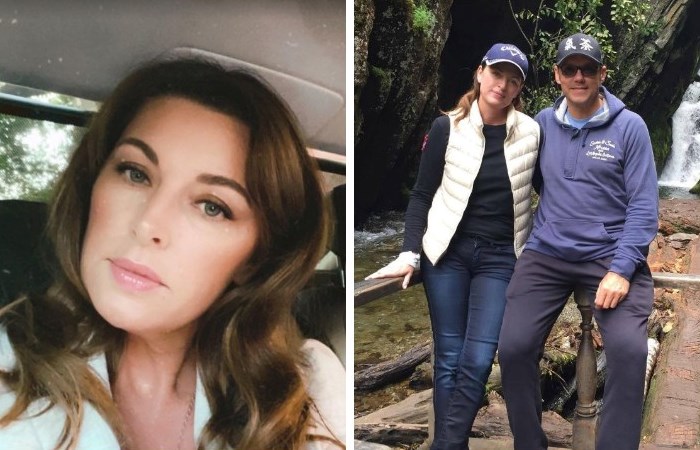 Людмила Исаева с мужем