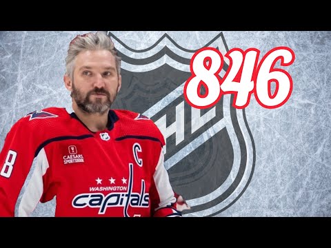 Овечкин забил 846-й гол в НХЛ. До рекорда Гретцки – 48 шайб