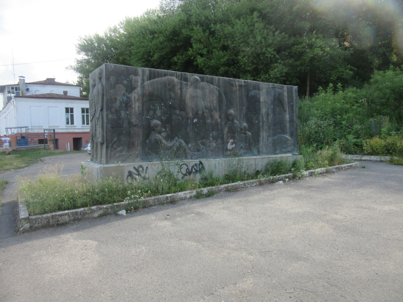 Орёл. Чуть более ста лет...Прогулка 10 (часть 2) парка, парке, города, городской, театр, здание, Горького, кустарники, городского, деревьев, много, площадь, очень, общественности, кустарников, деревья, неоднократно, назад, аттракционы, большой