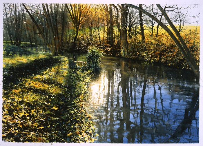 Живая акварель. Картины Джо Фрэнсиса Даудена Живая акварель. Картины Джо Фрэнсиса Даудена