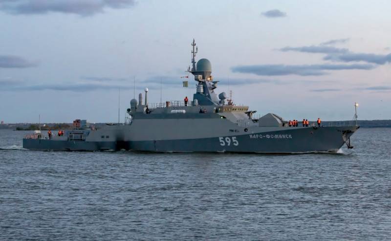 МРК «Наро-Фоминск» проекта 21631 «Буян-М» приступил к заводским ходовым испытаниям в Балтийском море