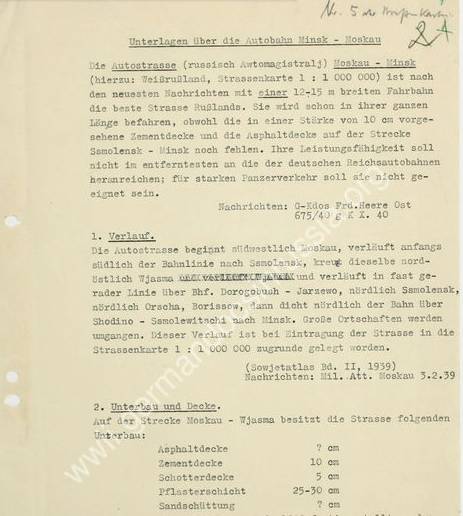 Дороги, которые интересовали Вермахт Дороги, которые интересовали Вермахт история