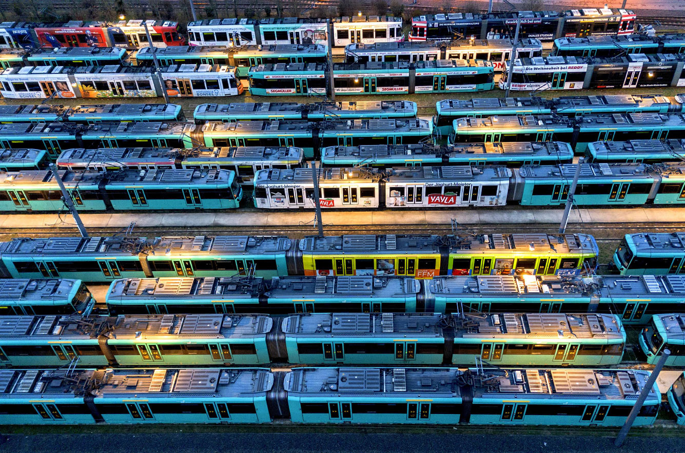 Germany Public Transport Strike