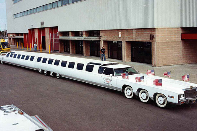 Американская мечта: как выглядит самый длинный лимузин в&nbsp;мире