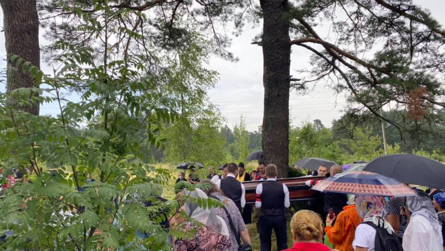 Похороны Петра Мамонова прошли в Подмосковье