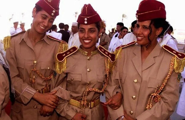 Представительницы отряда Каддафи