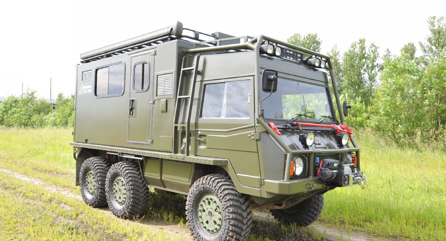 PINZGAUER 712к – вездеход на все случаи жизни Автомобили