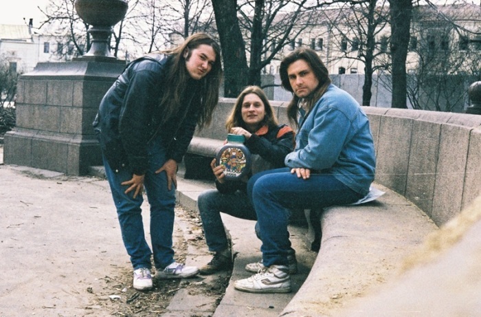 Московская молодежь в парке. СССР, 1989 год. Московская молодежь в парке. СССР, 1989 год.