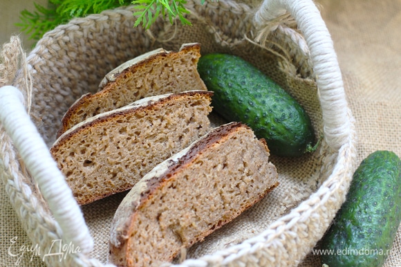 Картофельный хлеб на ржаной закваске гржаная, емкость, духовке, духовку, минут, мука210, Подготовка, выпекаться, правильно, дверцу, закрыть, быстро, горячей, стакан, влить, вместе, поставили, только, духовкой, Только