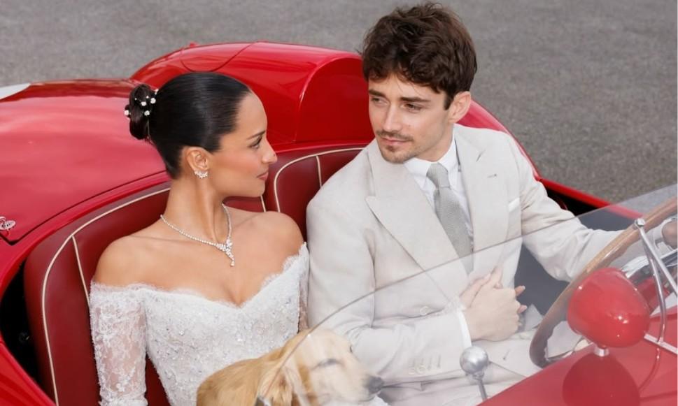 Как выходят замуж в Монако: гонщик «Формулы-1» Шарль Леклер женился