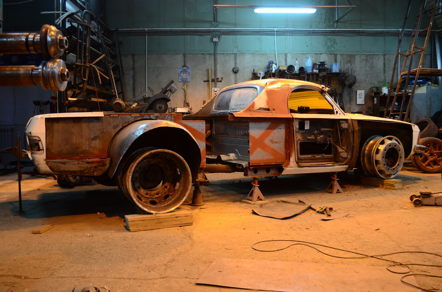 Самый широкий пикап на базе ГАЗ-3102 «Волга» из Пензы получил очень выразительную заднюю часть Самый широкий пикап на базе ГАЗ-3102 «Волга» из Пензы получил очень выразительную заднюю часть авто,авто и мото,автоновости