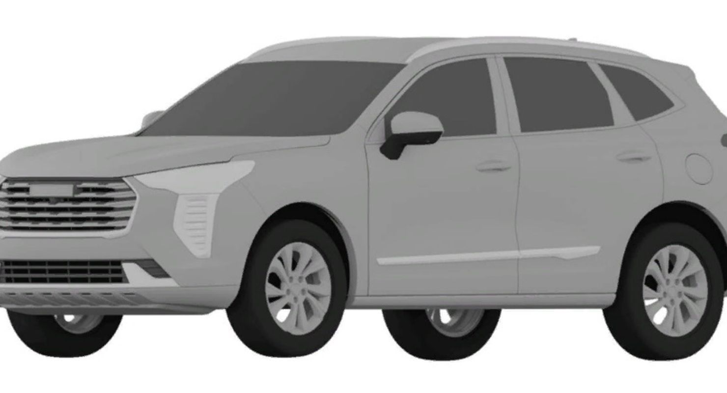 В России запатентовали дизайн кроссовера Haval First Love