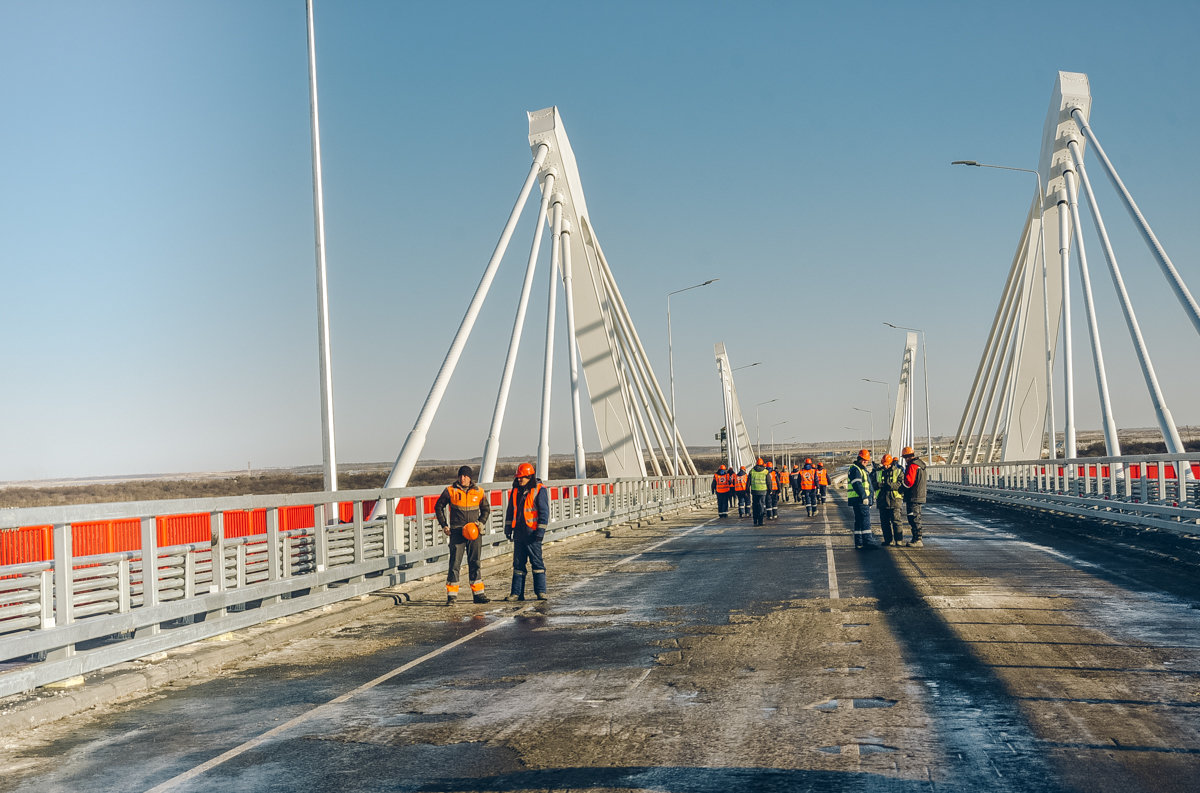 Мост Амур Благовещенск