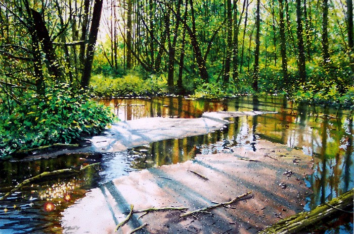 Живая акварель. Картины Джо Фрэнсиса Даудена Живая акварель. Картины Джо Фрэнсиса Даудена