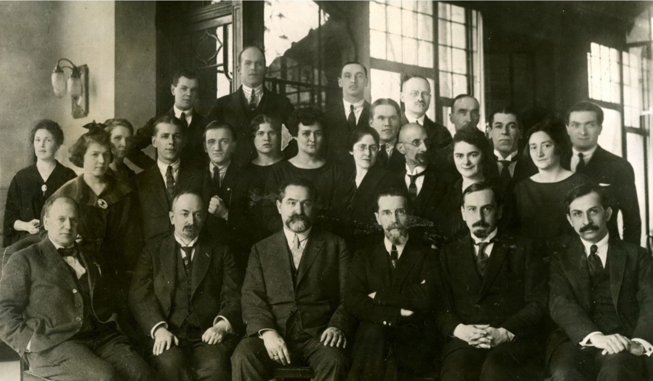 1922. Большевистская делегация в Лозанне