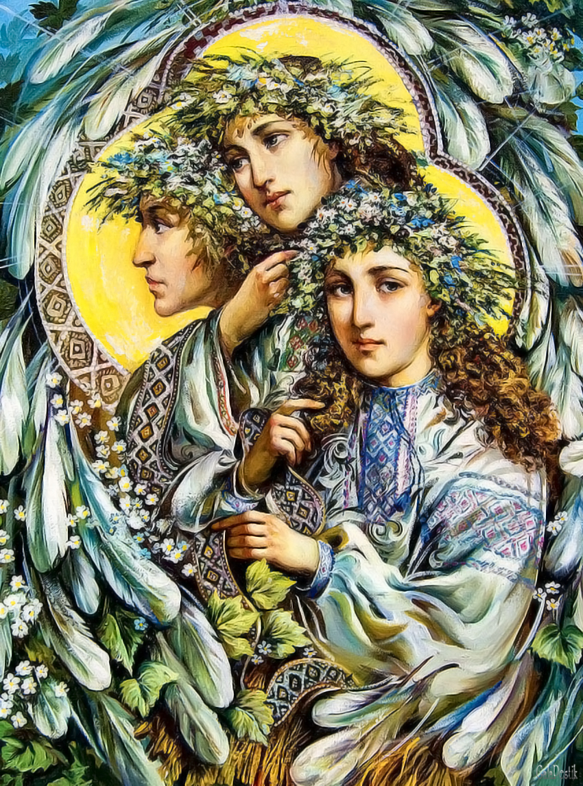 Александр Охапкин и его домашние иконы Александр Охапкин и его домашние иконы Живопись