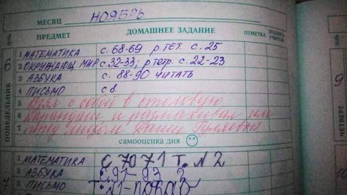 15 убойных замечаний в дневниках, после которых родителей вызывают в школу 15 убойных замечаний в дневниках, после которых родителей вызывают в школу