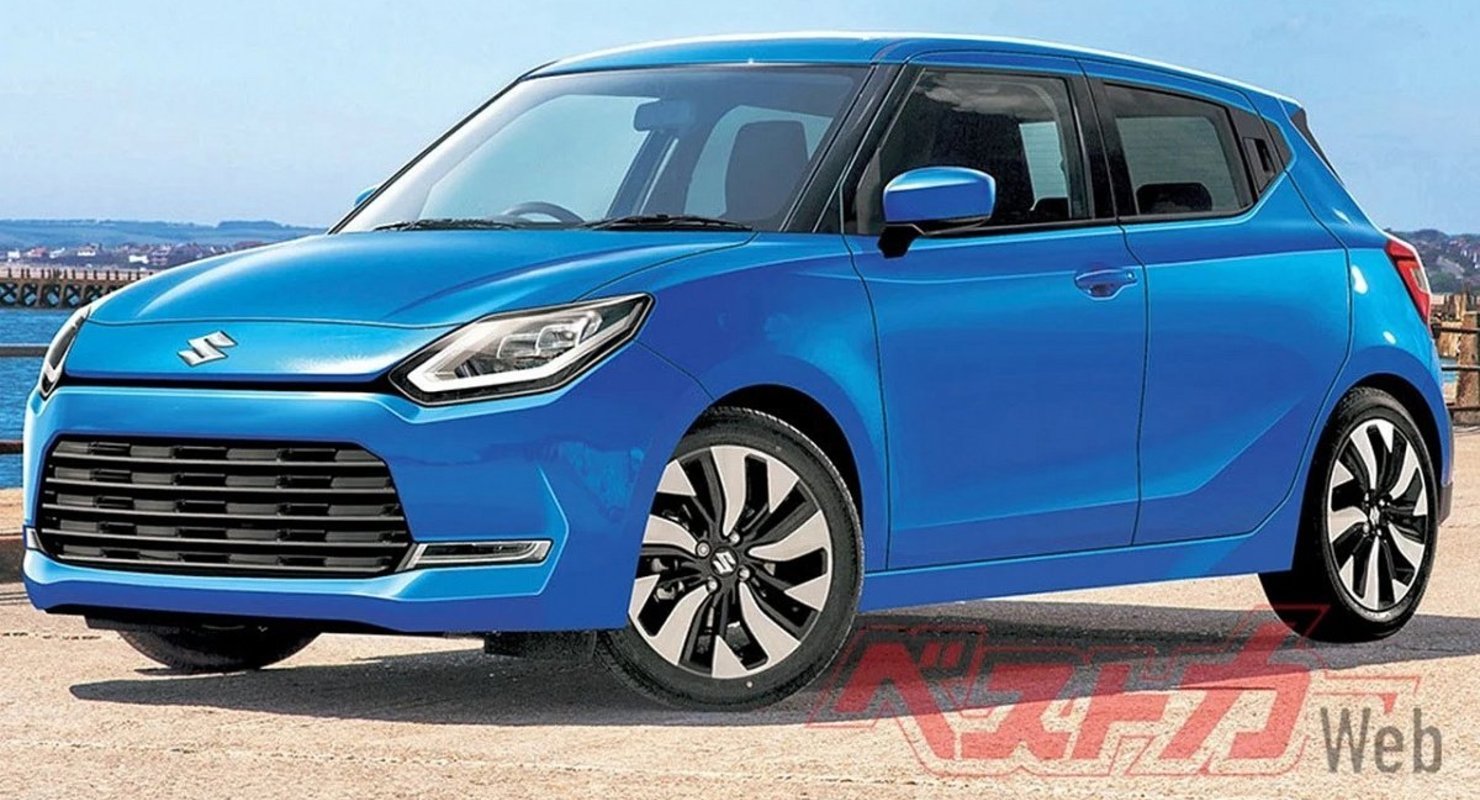 Suzuki готовит обновление для кроссовера Swift 2023 года