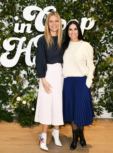 Гвинет Пэлтроу, Деми Мур и другие гости healthy-праздника Goop Красота
