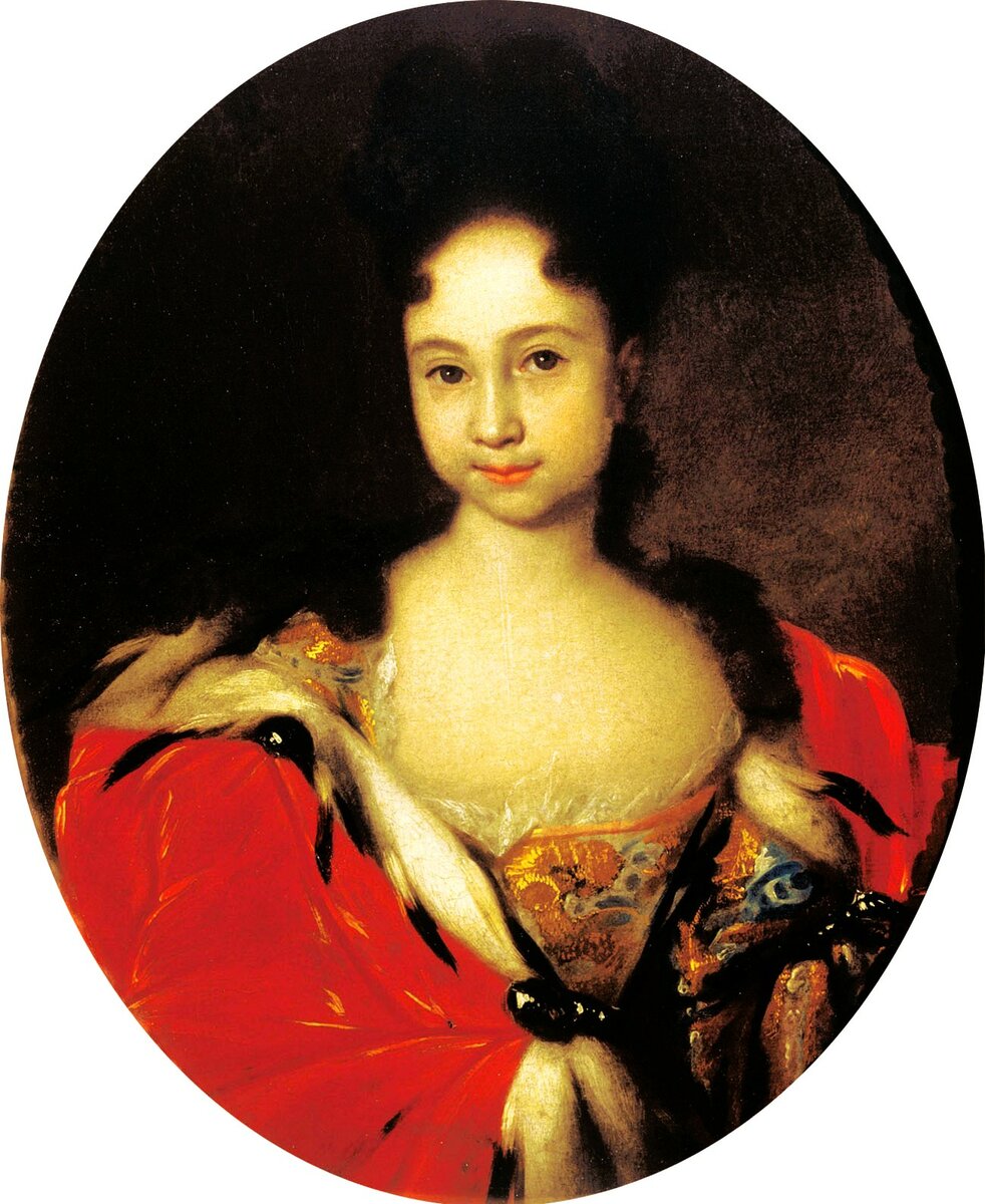  «Цесаревна Анна Петровна», худ. Иван Никитин, 1715-1716 годы