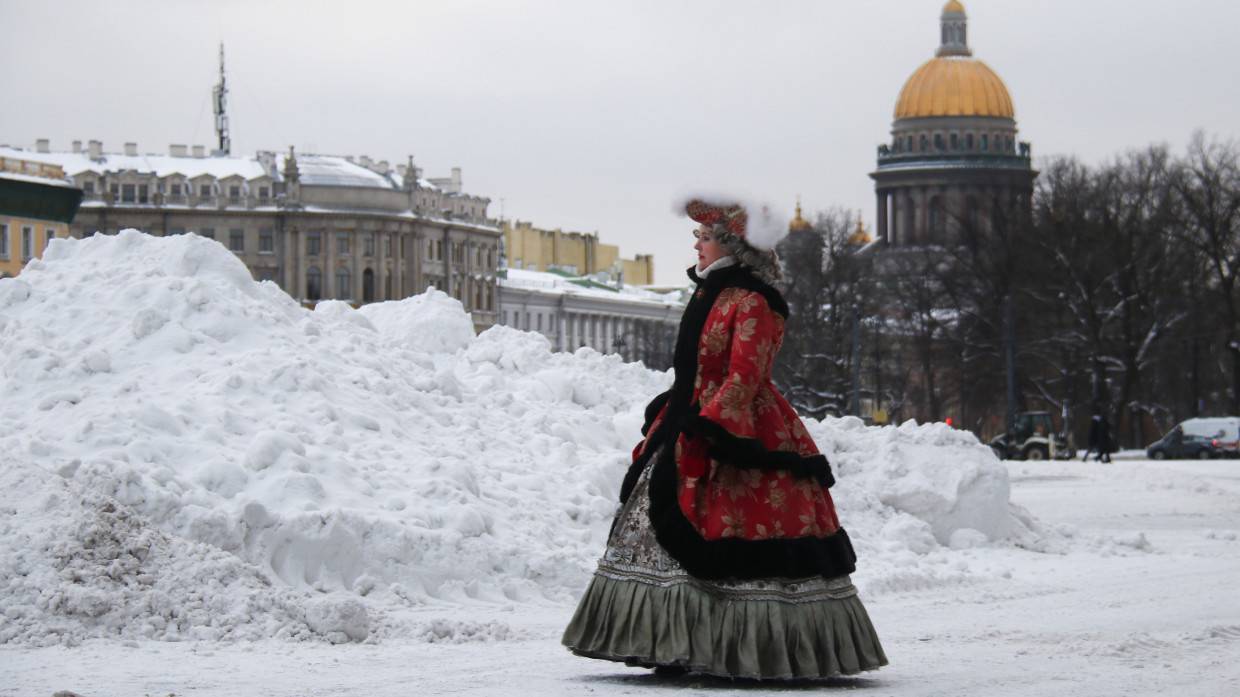 Петербург зимой плохо