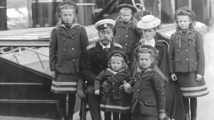 Семейное фото. Император Николай II