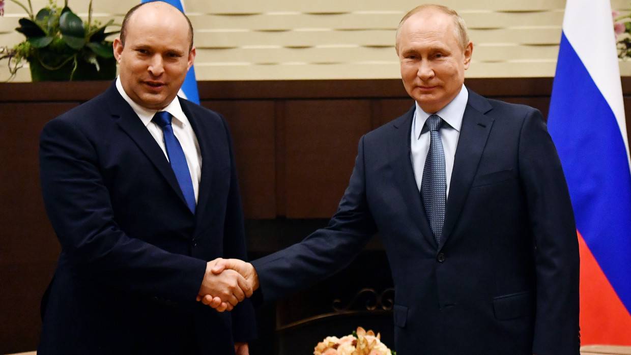 Канцелярия премьер-министра Израиля: встреча Беннета и Путина в Сочи длилась пять часов
