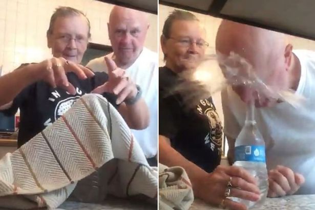 Картинки по запросу Prankster grandma tricks husband beautifully into thinking she perform 'magic'