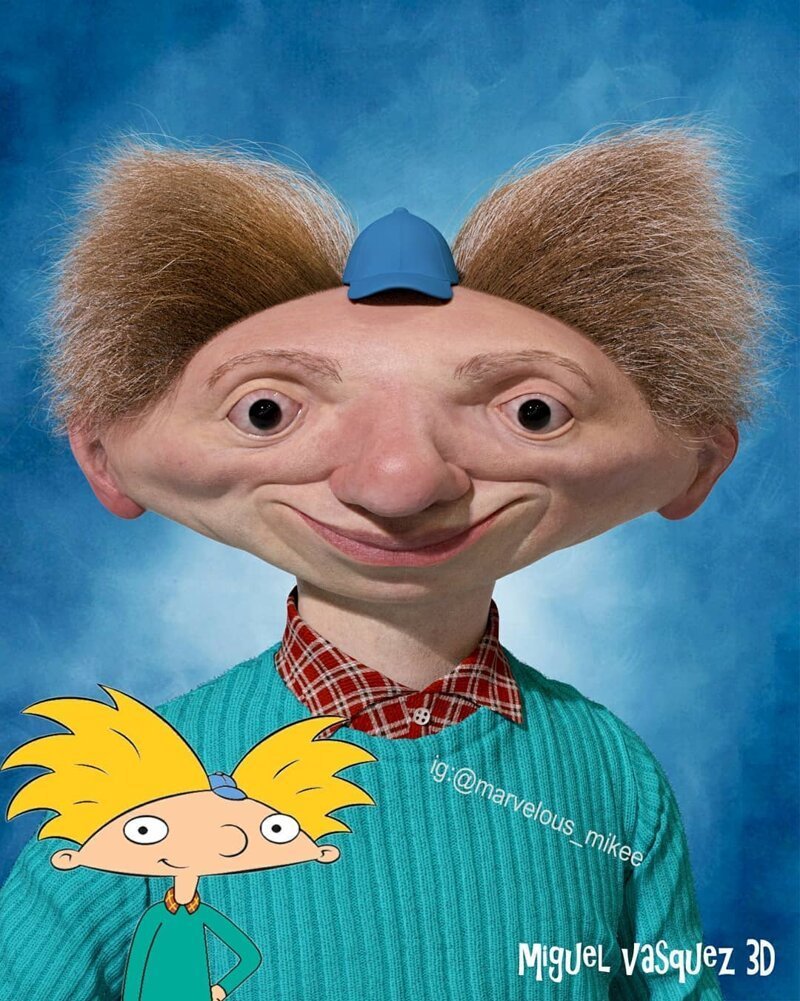Художник, создавший Гомера Симпсона в 3D, показал новые работы 