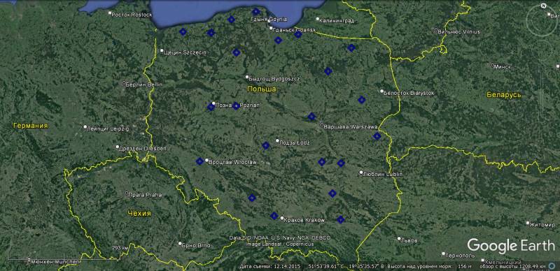 Современные средства радиолокационного контроля воздушного пространства и системы управления ПВО Польши оружие