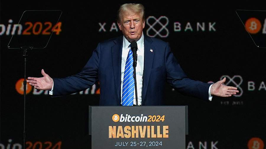 Трамп на конференции Bitcoin 2024 намекнул на низкий уровень IQ Харрис