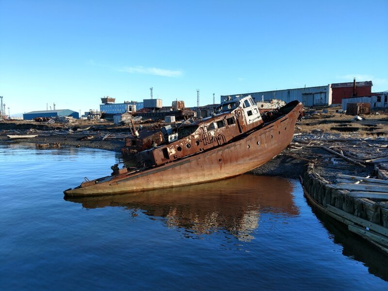 Посёлок Тикси — крупнейший порт Моря Лаптевых 