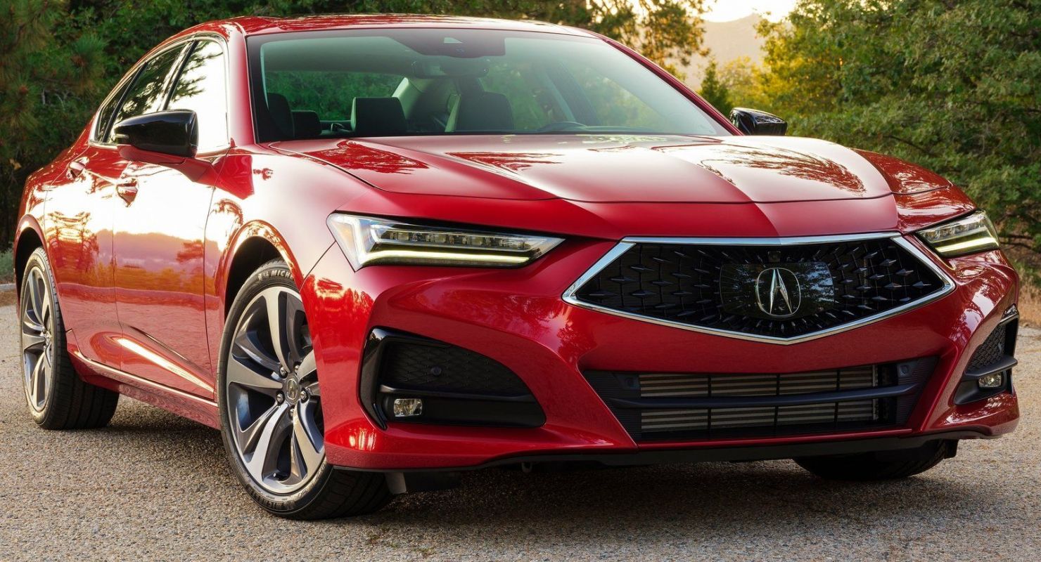 Обзор спортивного седана Acura TLX 2021