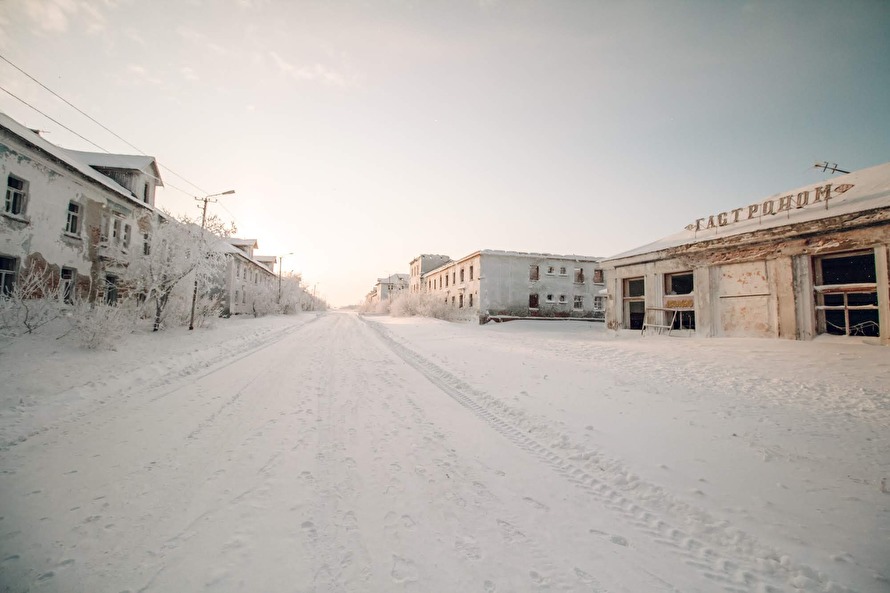 Поселок Комсомольский опустел практически полностью, вымерли целые улицы